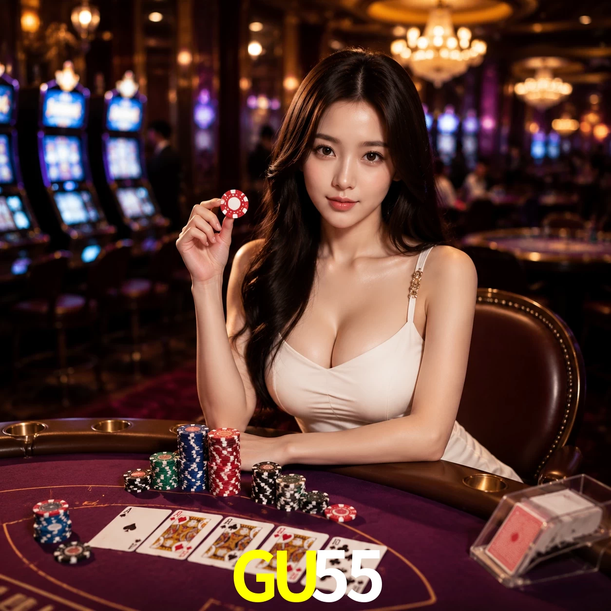 Cassino ao vivo GU55 dealers