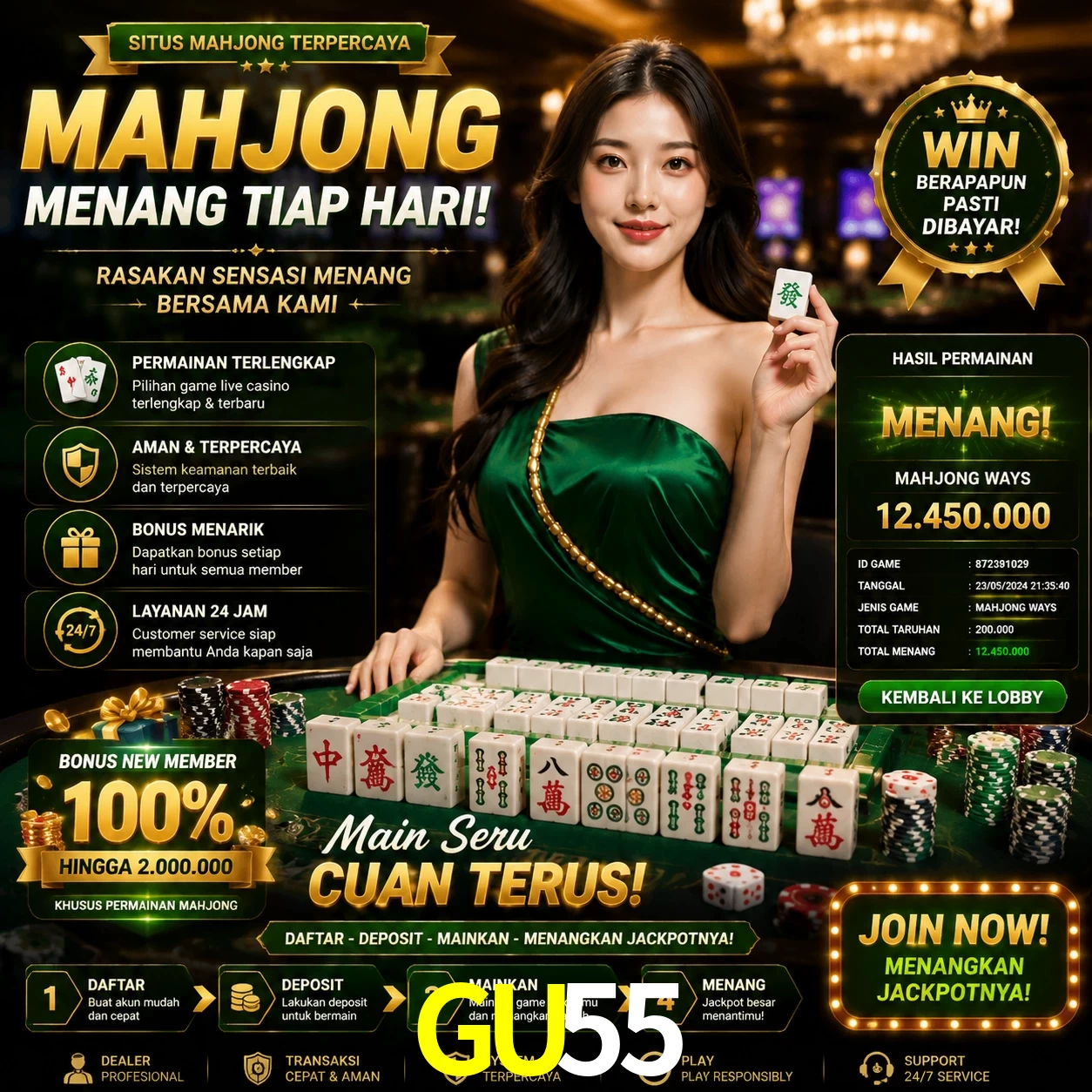 Cashback VIP GU55 - reembolso semanal